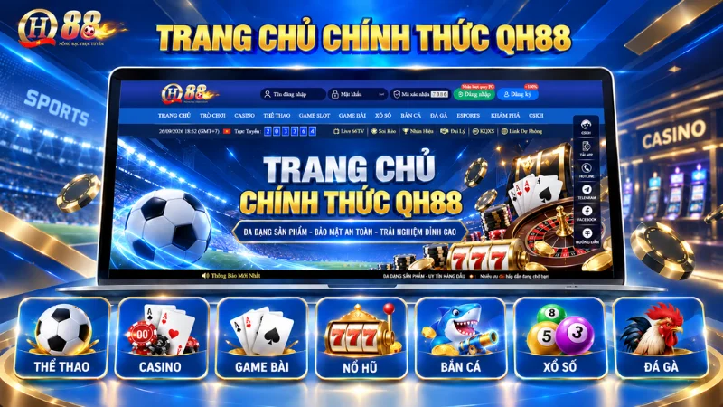 Hệ thống QH88 đồng hành cùng các giải đấu lớn nhất hành tinh, khẳng định thương hiệu toàn cầu